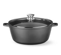 Casserole antiadhésive de 7,5 L avec couvercle, 387 x 310 x 130 mm