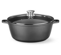 Casserole antiadhésive, HENDI, 7,5 L, noire, 387 x 310 x (H) 130 mm
