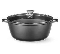 Casserole antiadhésive, HENDI, 7 L, noire, 367 x 290 x (H) 122 mm