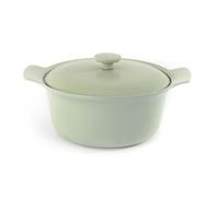 Casserole avec couvercle 24 cm, fonte, verte - BergHOFF | Ron