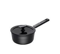 Casserole avec couvercle - Fiskars - 1.8L - Diamètre 14,8 cm - Noir - Induction - Revêtement antiadhésif Ceratec™