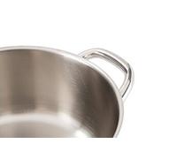 Casserole Barazzoni Chef Line Deux poignées 22 cm Acier