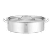 Casserole basse avec couvercle de la gamme Budget, 15,8 l, diamètre 380 x 139 mm