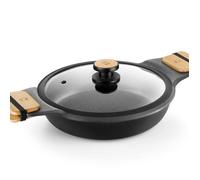 Casserole basse - BRA - MARKET - 2,3 L - Fonte d'aluminium - Compatible induction