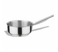 Casserole Basse Inox 18/10 Ø 16 à 28 cm - Pujadas - - Acier inoxydable1.5Oui x75mm