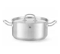 Casserole basse Kitchen Line avec couvercle, diamètre 4,9 l, hauteur 240 x 110 m