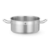 Casserole basse sans couvercle, HENDI, gamme Profi, 4,7 L, Ø 240 x (H) 112 mm