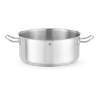 Hendi Marmite basse sans couvercle 7,3 L inox ø280×120 mm compatible toutes sources de chaleur