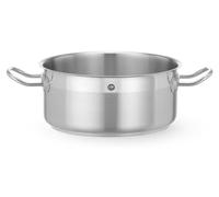 Casserole basse sans couvercle, HENDI, gamme Profi, 4,7 L, Ø 240 x (H) 112 mm