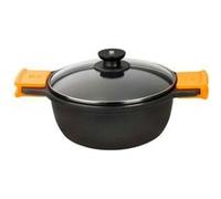 Bra Faitout Efficient 36 cm, Fonte d'aluminium, Antiadhésif Platinum Plus sans PFOA, Orange