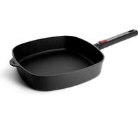 Casserole carrée, 28 x 28 cm, 3,5 L, aluminium recyclé, QXR anti-adhésif, induction - Woll | EcoLogic QXR