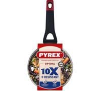 Pyrex – Casserole avec couvercle Optim aluminium – 18 cm – Tous feux, antiadhésif sans PFAS