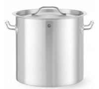 Cocotte haute avec couvercle, HENDI, gamme Budget, 17 L, 280 € x (H) 280 mm