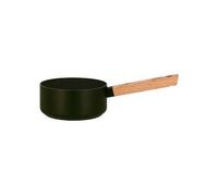 OGO Living Casserole Ector – Aluminium revêtu, induction, manche en bois, 18 cm vert