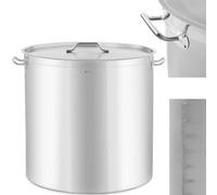 Royal Catering Marmite Traiteur 170 L Ø 60 cm inox – Compatible induction/gaz/élec, avec couvercle