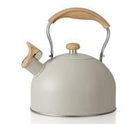 Casserole en acier inoxydable de 2,5 litres, compatible avec les plaques de cuisson à gaz et à induction