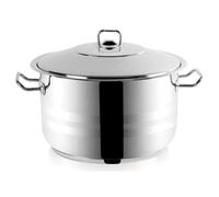 Casserole en acier ORION pour la restauration, avec couvercle, GASTRO 26 l