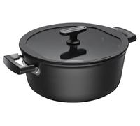 Fiskars Casserole avec couvercle Hard Face Ceratec Superior 5 L Ø26 cm antiadhésive