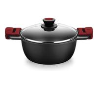 BRA Premiere A410332 Plat à four autour Noir, Rouge