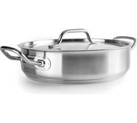 Casserole Ibili Ebbe 28 cm, argent Argent, taille unique