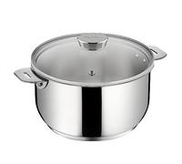 Casserole Inox 20cm Sans Poignée + Couvercle Verre - 012138031214