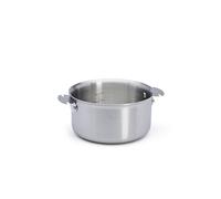 Casserole inox Alchimy Loqy sans manche 18 cm De Buyer