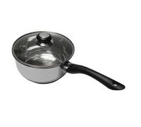 Casserole inox avec couvercle en verre 16 cm Baumalu