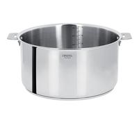 Casserole inox Casteline sans manche 18 cm Cristel