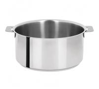 Casserole inox Mutine sans manche 18 cm Cristel