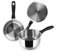 Casserole inox induction 14 cm - Ibili - Argent - Inox inox G