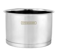 Casserole Inox - KITCHENCOOK - SELECTED_CAS18TFI - Acier inoxydable 304 - 18 cm - Tous feux dont induction