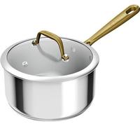Casserole Inox Paul Bocuse 18cm Inox Durable, Couvercle Verre, Polyvalente - Gpe Seb France Tefal Menage