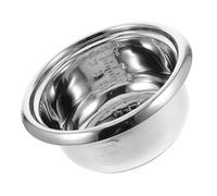 Casserole Intérieure Argenté en Acier Inoxydable pour Cuiseur Riz 2l | Compatibilité, Chauffe Homogène, Accessoire de Cuisson Polyvalent, Pièce de Rechange pour Usage Quotidien