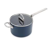 Joseph Joseph – Casserole à sauce SPACE 45039 23 cm, aluminium, avec couvercle, bleu