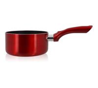 Casserole - MENASTYL - 14 cm - Aluminium - Cerise - Compatible induction