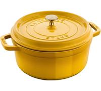 Casserole ronde en fonte 3,7 l LA COCOTTE citron Staub