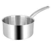 Casserole Sitram BACCHUS Pro en acier inoxydable, Ø 18 cm, compatible avec tous les types de cuisinières, poignée ergonomique, résistante à la chaleur