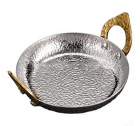 Casserole Soupe Tom Style Rétro 20cm Casserole Soupe Tom Style(24cm) | Acier inoxydable 304, résistance rouille, double ergonomique, pour idéal fruits de mer