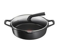 Casserole Tefal Robusto E24972 28 cm avec couvercle en verre