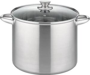 Casserole Traiteur GSW RIGO, 26 cm, 10 L, Acier Inoxydable, Induction