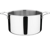 Casserole Vogue à triple paroi 9,5 L en acier inoxydable