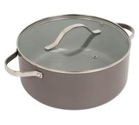 Casserole with lid MAESTRO MR-4009 (MR-4009-28) 28 cm 7.0 l Grey