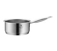 Casserole WMF Gourmet Plus 16 cm sans couvercle, petite casserole 1,4 l, casserole à lait induction, acier inoxydable Cromargan mat, graduation interne