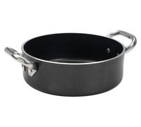 Casseroles Agnelli, modèle ALSA2106SS32, couleurs Alblack, B-Crist, taille 32