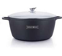 Casseroles avec revêtement en pierre et couvercle 44cm