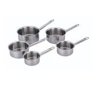 Casseroles - BAUMALU - Ligne Professionnelle - Inox - Set 5 pièces - 12 à 20 cm