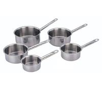 Casseroles - BAUMALU - Ligne Professionnelle - Set 5 pieces - 12 a 20 cm - Inox