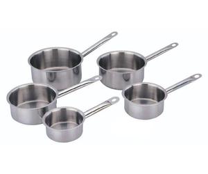Casseroles - BAUMALU - Ligne Professionnelle - Set 5 pieces - 12 a 20 cm - Inox