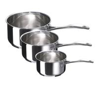 Casseroles Chef D - BEKA LINE - Lot de 3 - Inox 18/10 - Tous feux dont induction