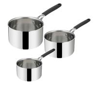 Batterie de cuisine LAGOSTINA 3 casseroles Esperta triply 16/18/20cm